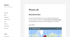 Desktop Screenshot of ploync.de